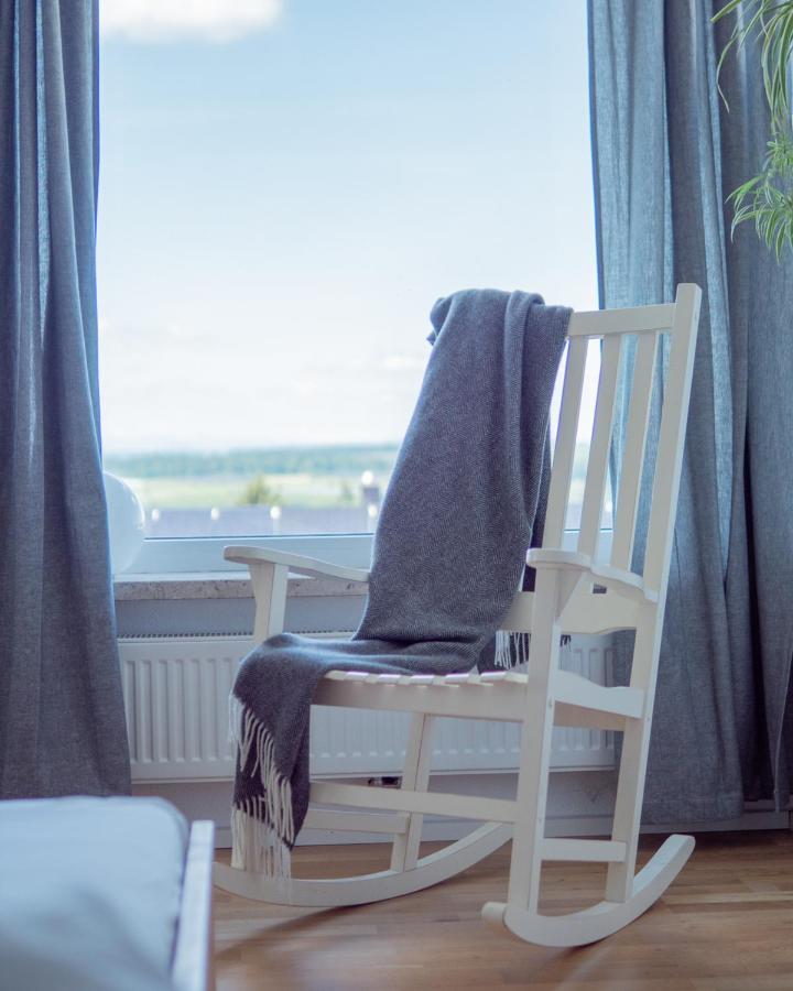 Design+Bodenseesicht=Zuhause Blau Markdorf Eksteriør bilde