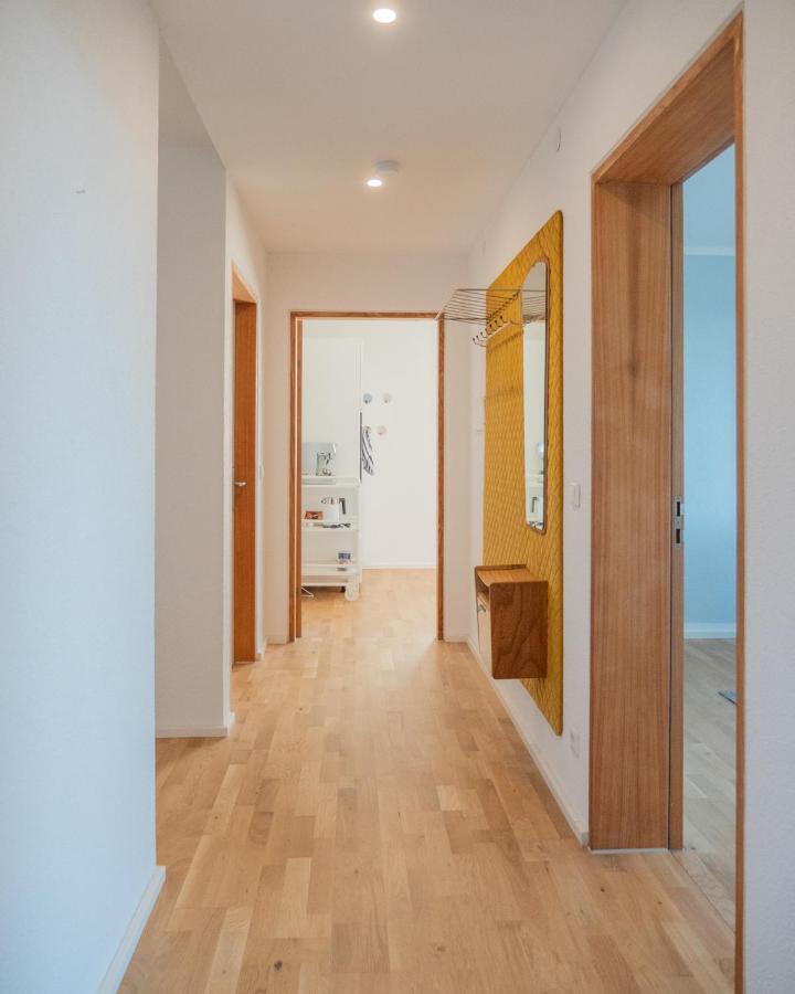 Design+Bodenseesicht=Zuhause Blau Markdorf Eksteriør bilde