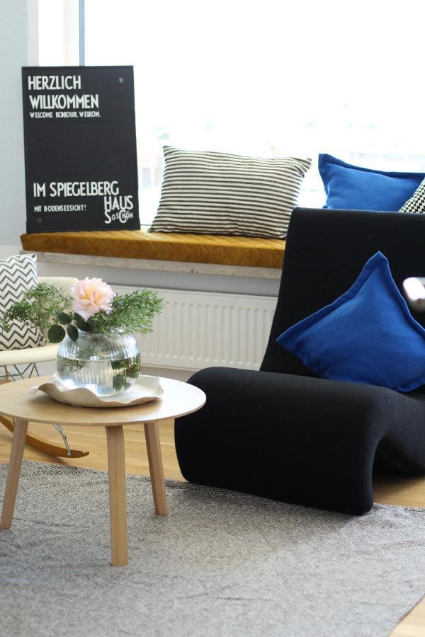 Design+Bodenseesicht=Zuhause Blau Markdorf Eksteriør bilde