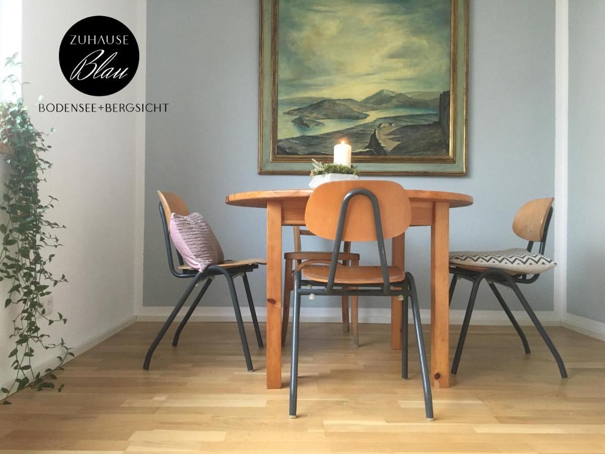 Design+Bodenseesicht=Zuhause Blau Markdorf Eksteriør bilde